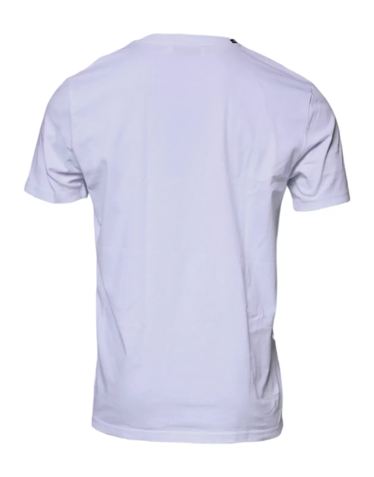 Leopard Pocket TShirt - White and Red / IT48 | M