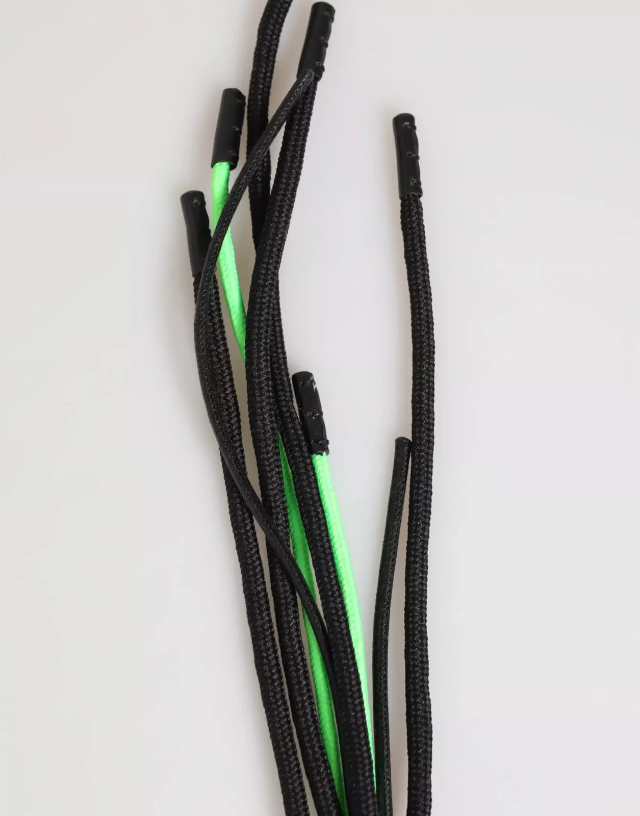 Polyester Tape String DG Logo Keychain Keyring - Multicolor