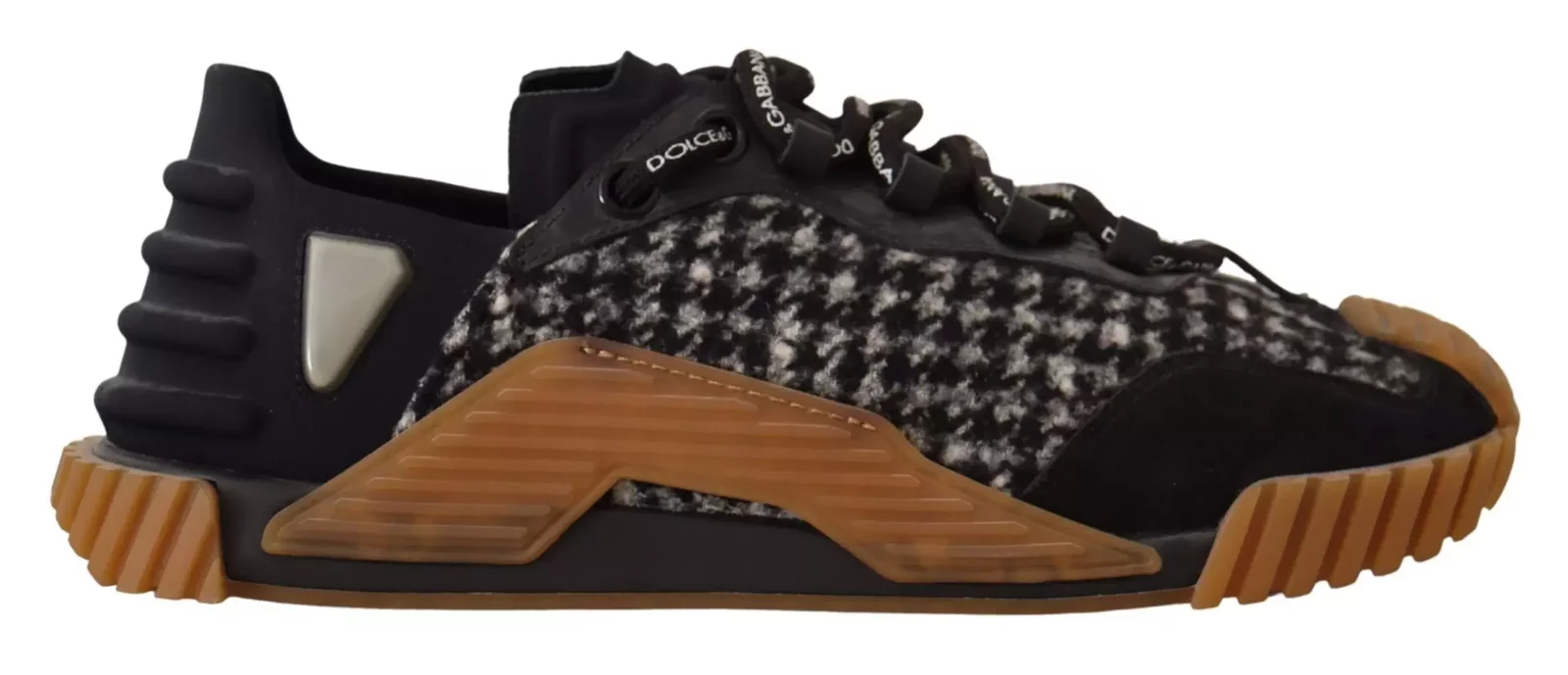 Wool Casual Sneakers - Black / EU39/US6