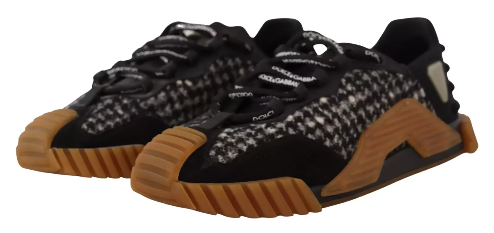 Wool Casual Sneakers - Black / EU39/US6