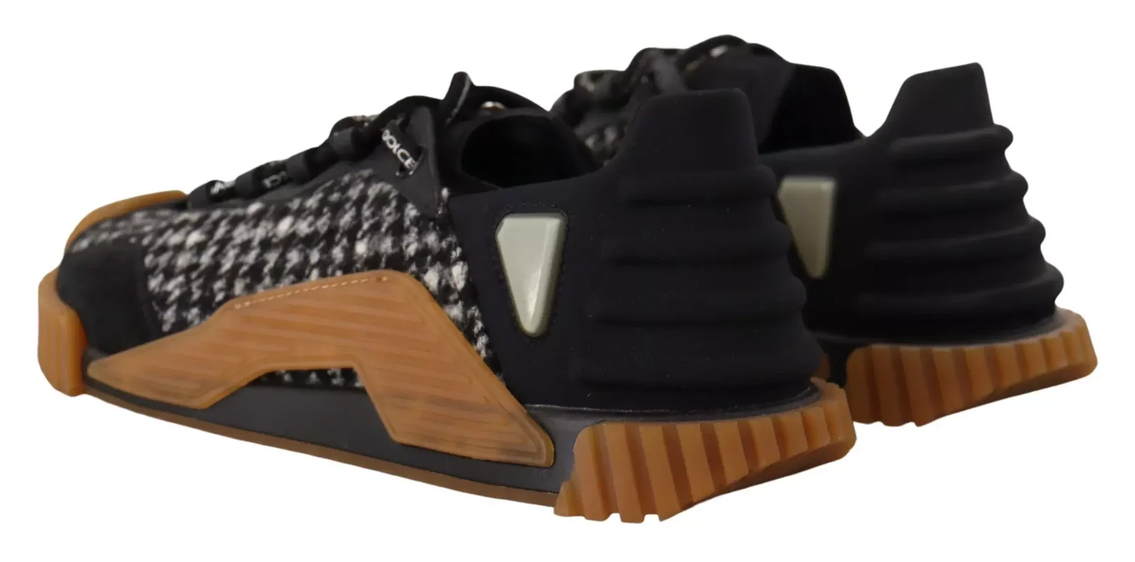 Wool Casual Sneakers - Black / EU39/US6