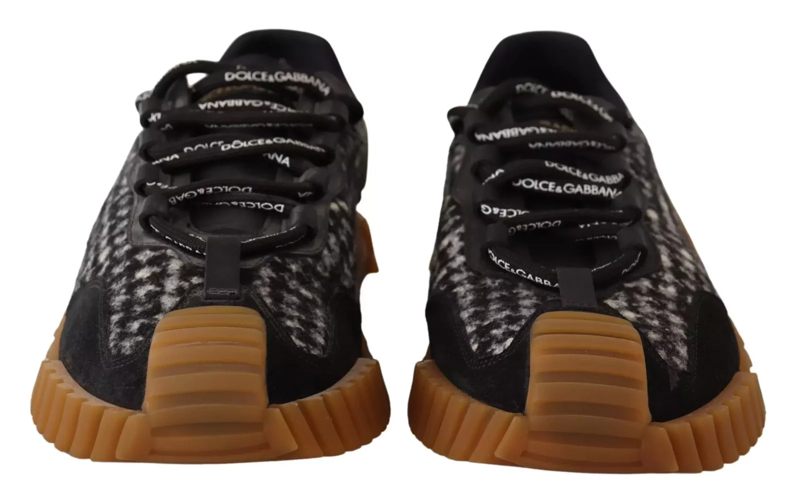 Wool Casual Sneakers - Black / EU39/US6