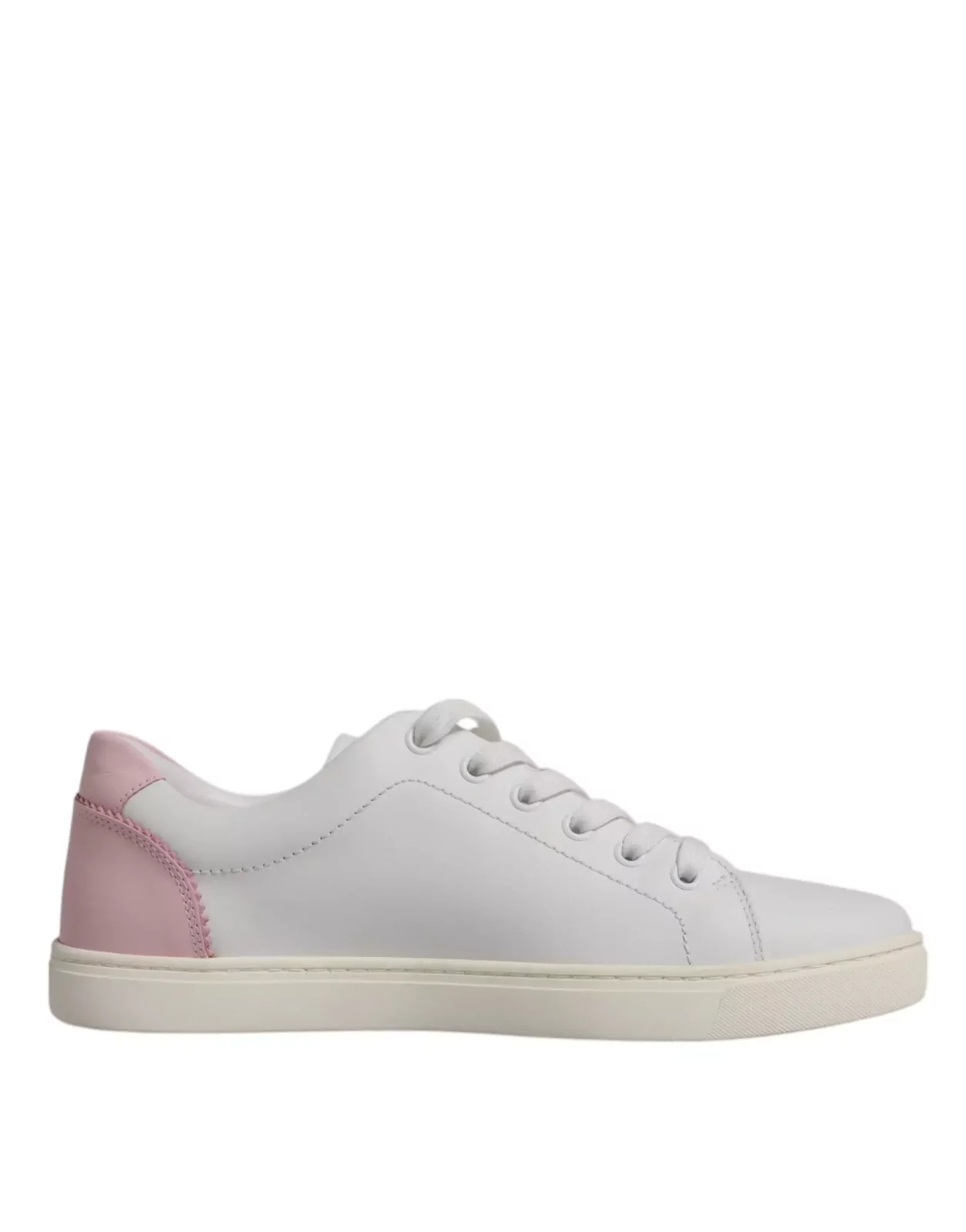 Leather Sneakers Low Top Style - White / EU37/US7