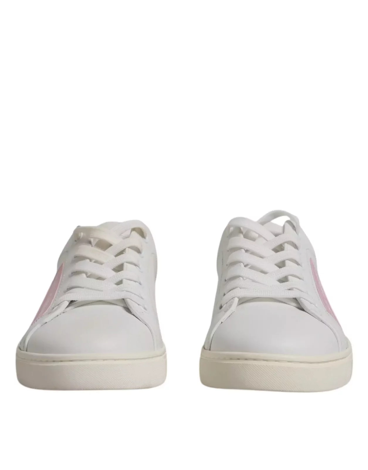 Leather Sneakers Low Top Style - White / EU37/US7