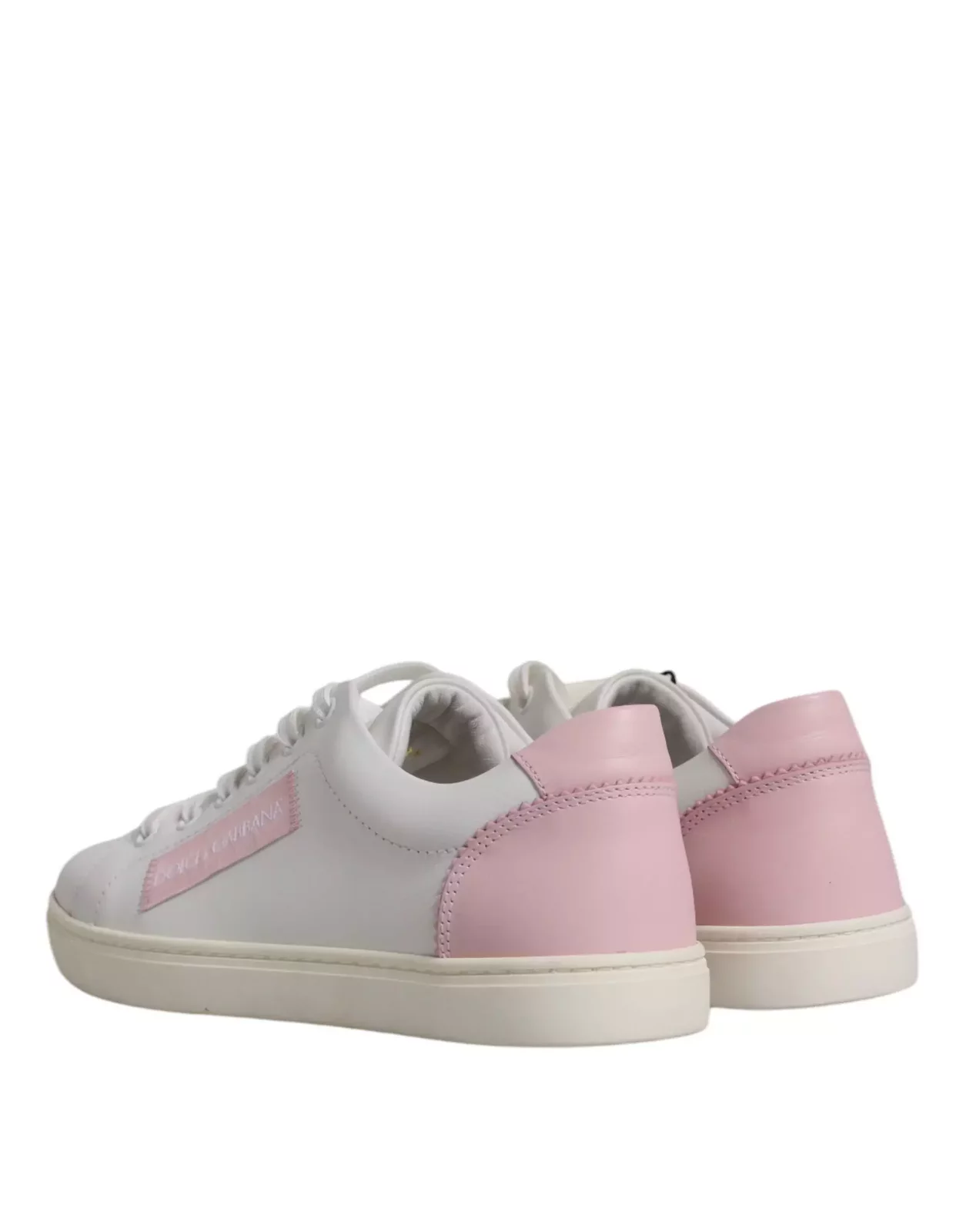 Leather Sneakers Low Top Style - White / EU37/US7