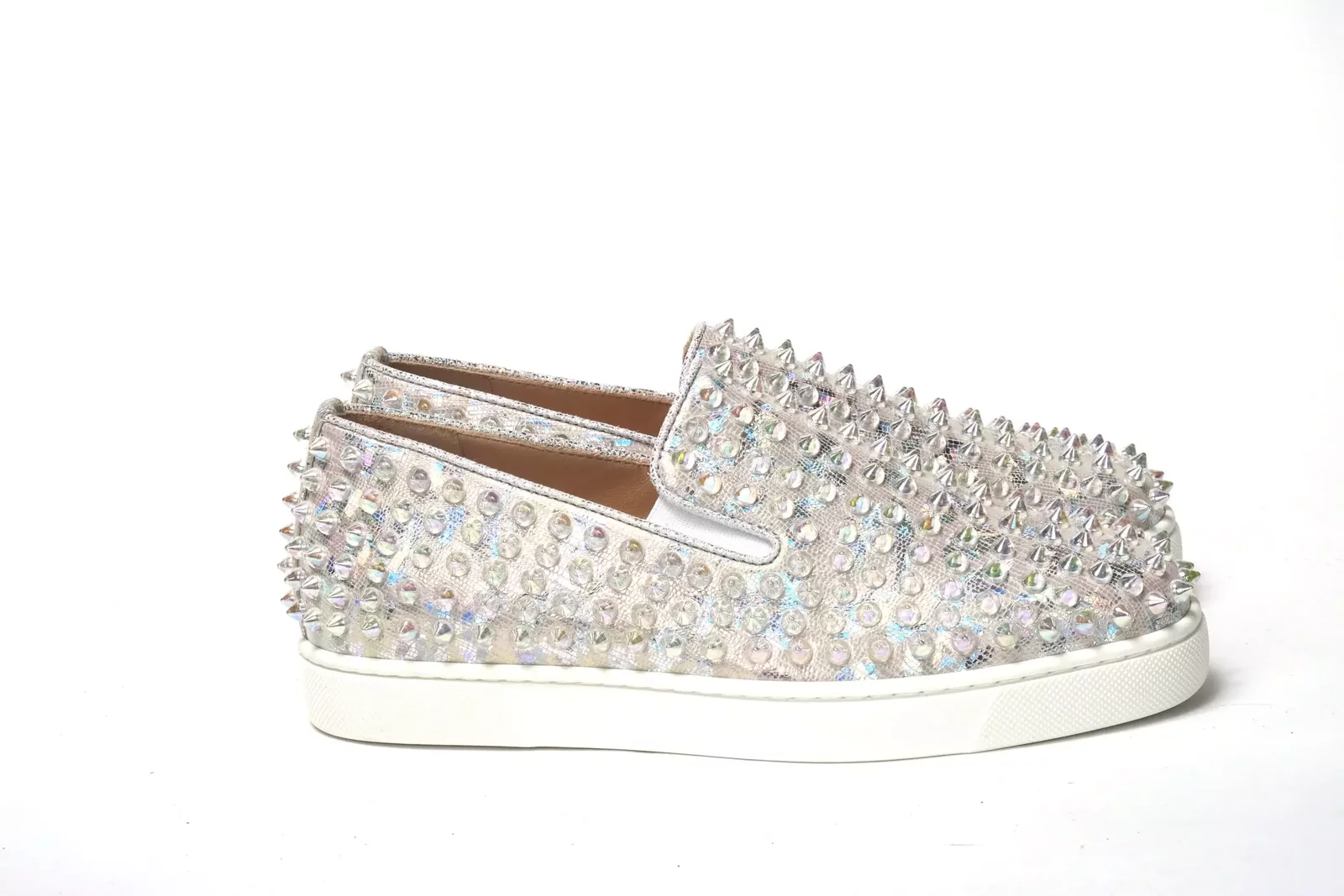 Spike Orlato SlipOn Sneaker - Silver / EU35.5/US5