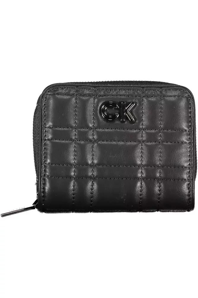 Quilted Wallet Black - Black