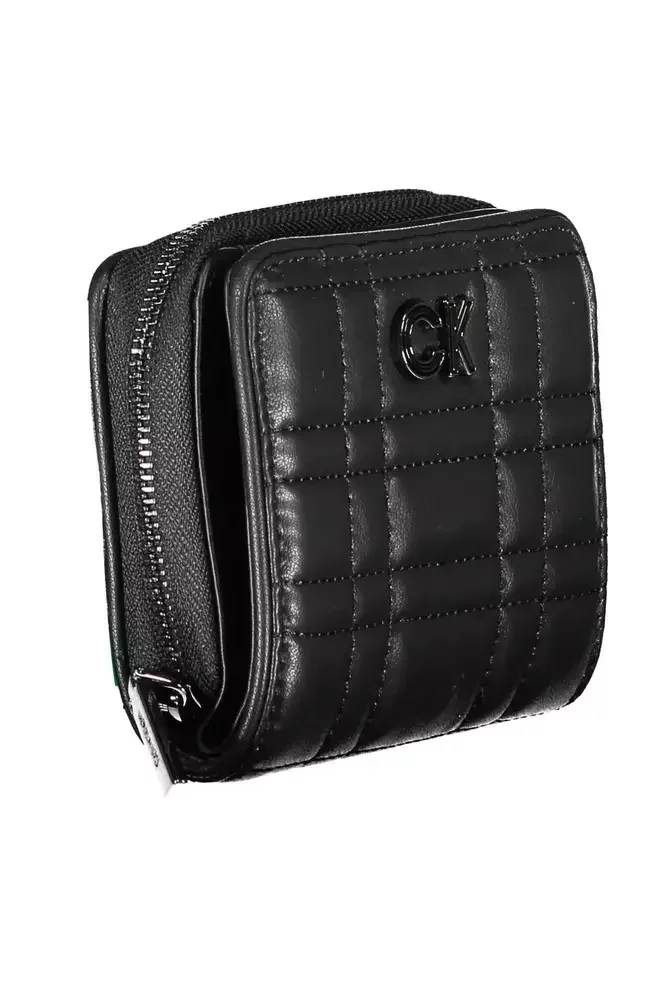 Quilted Wallet Black - Black