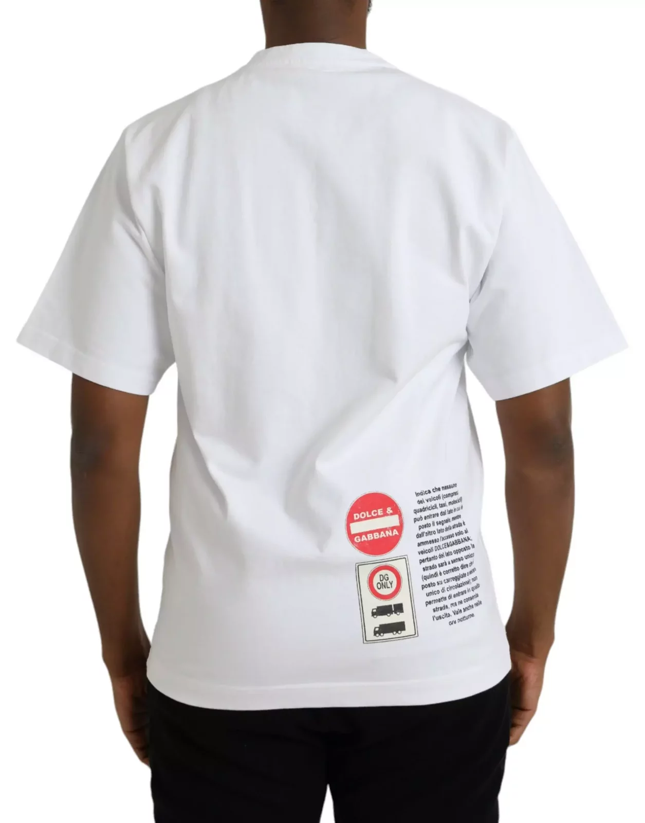Graphic Tee Short Sleeve Crew Neck - White / XS