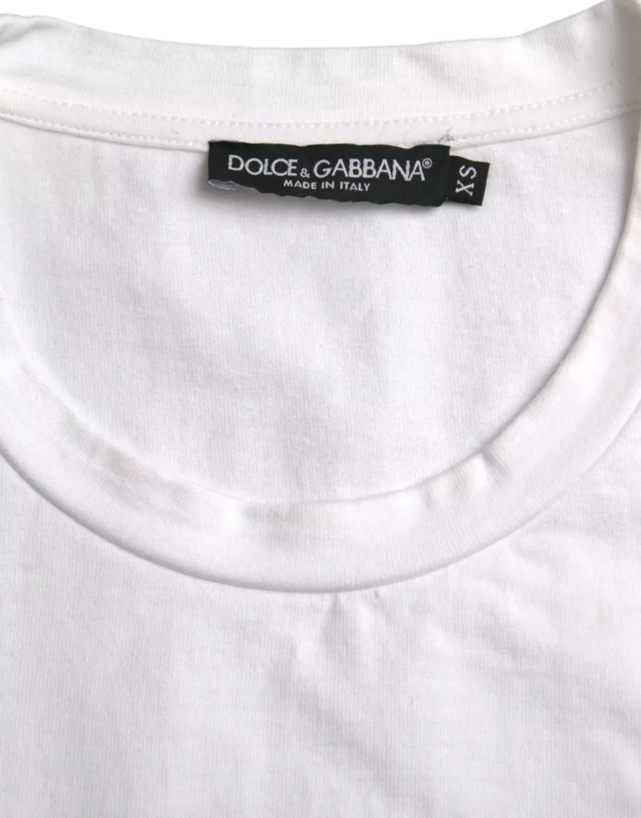 Graphic Tee Short Sleeve Crew Neck - White / XS