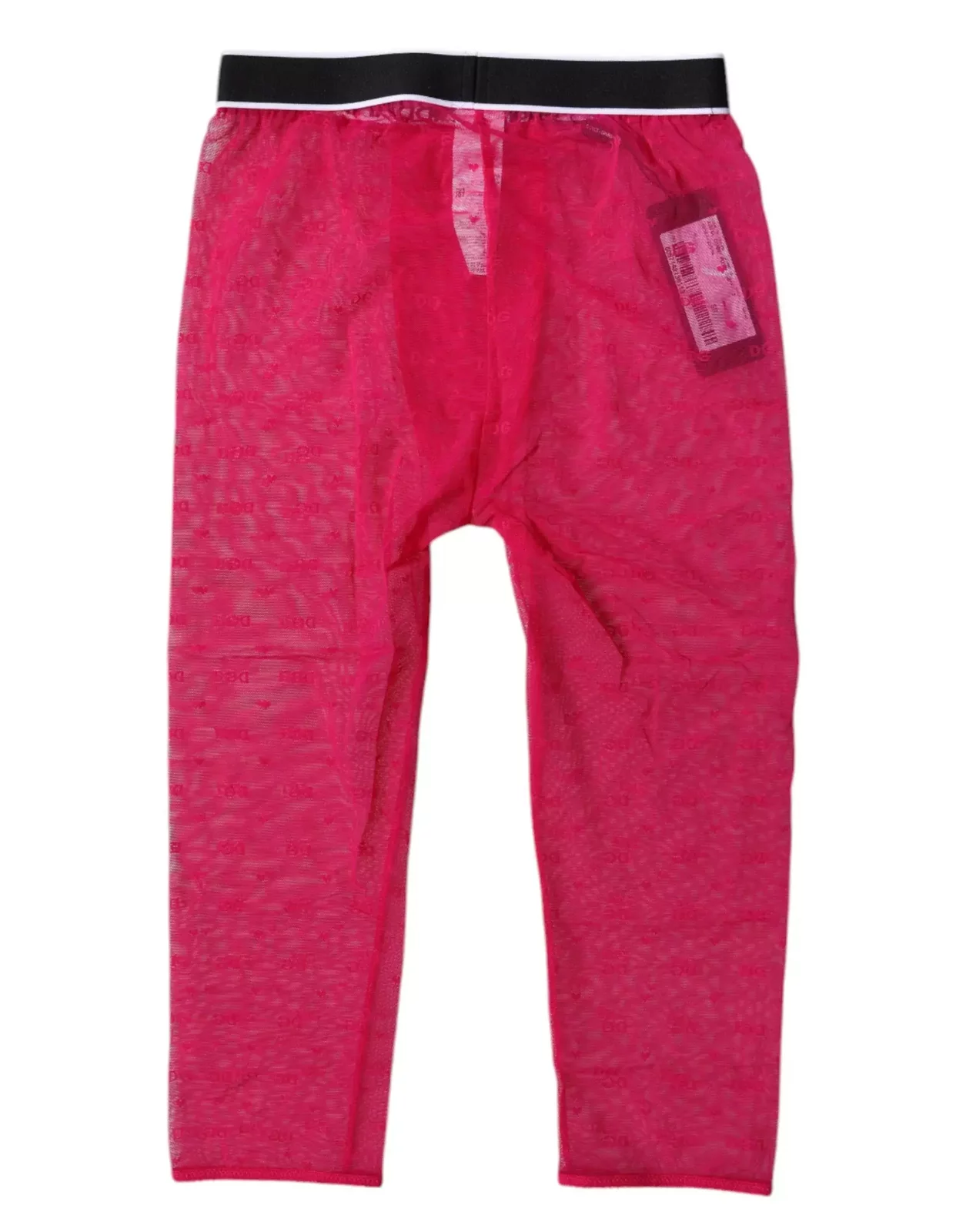 Mesh Underwear Logo Print - Fuchsia / IT2 | S