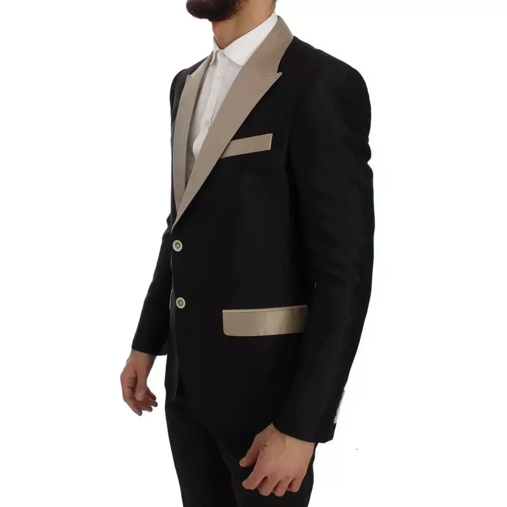 Silk Two-Piece Suit - Black / IT44 | S