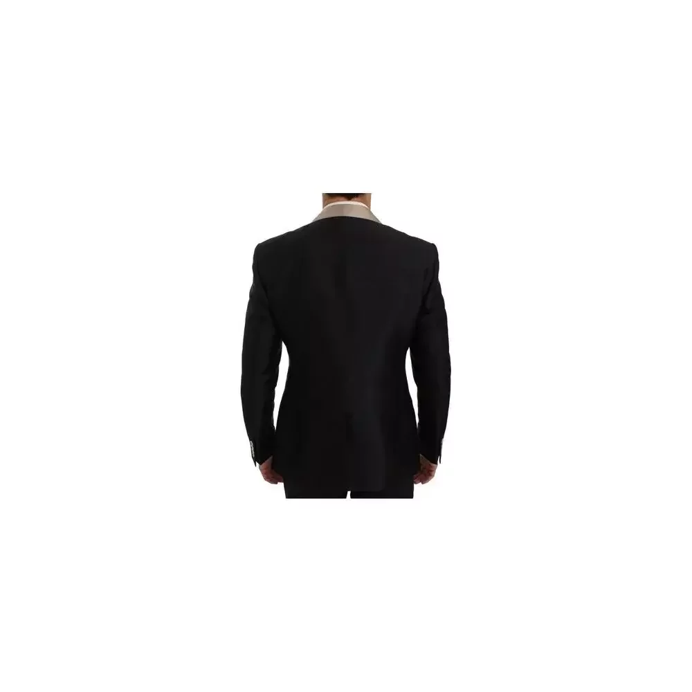 Silk Two-Piece Suit - Black / IT44 | S