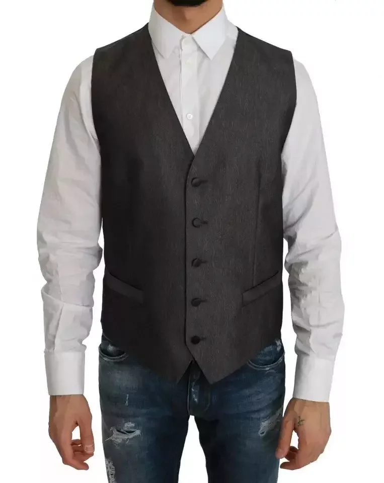 Slim Fit Suit Jacket - Gray / IT50 | L