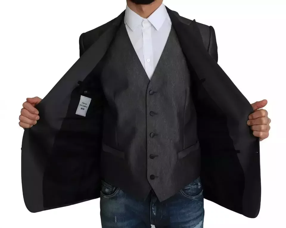 Slim Fit Suit Jacket - Gray / IT50 | L