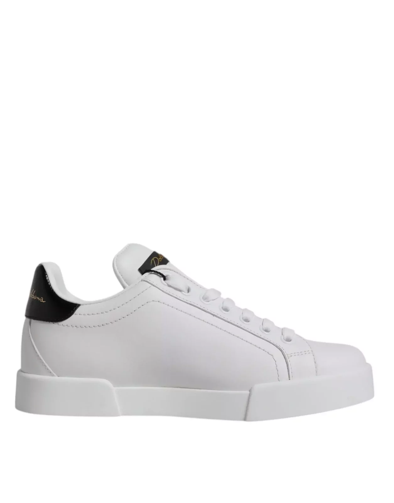 Portofino Leather Sneakers CS1764AJ61680999 - BlackWhite / EU35.5/US5