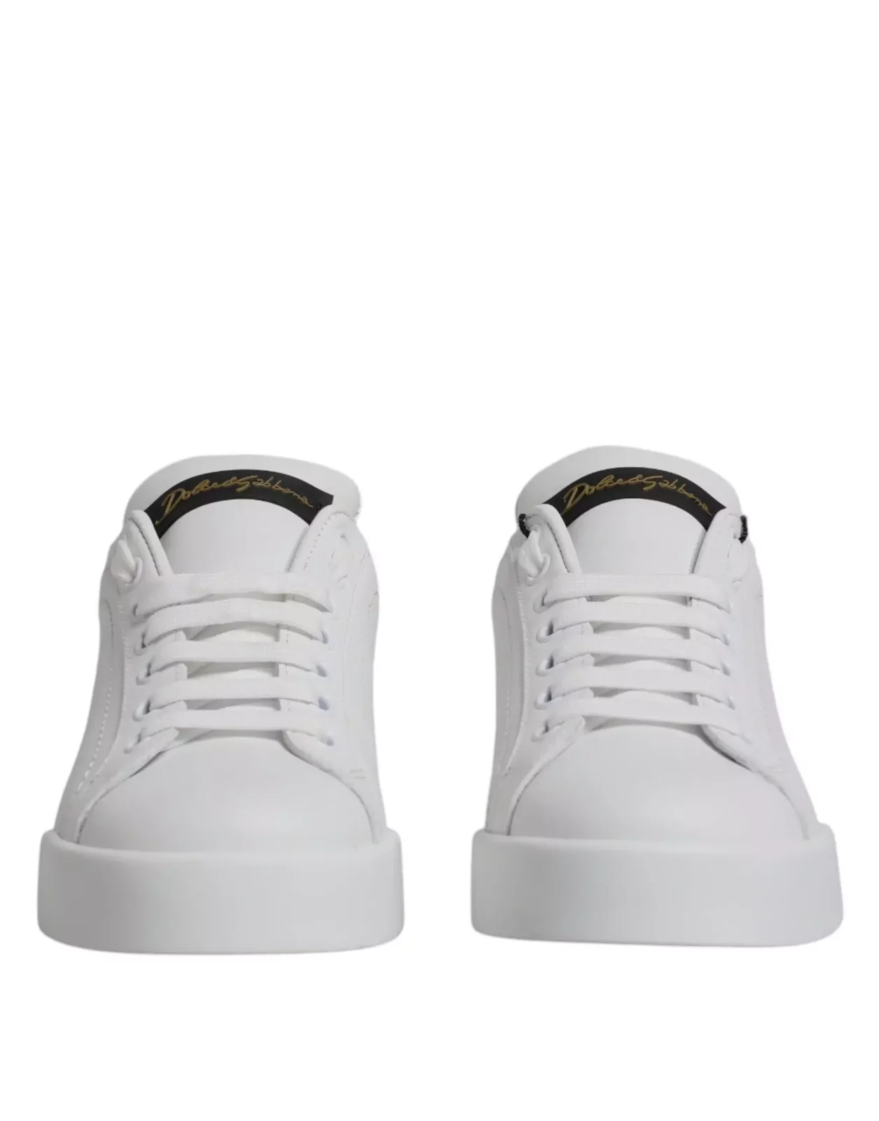Portofino Leather Sneakers CS1764AJ61680999 - BlackWhite / EU35.5/US5