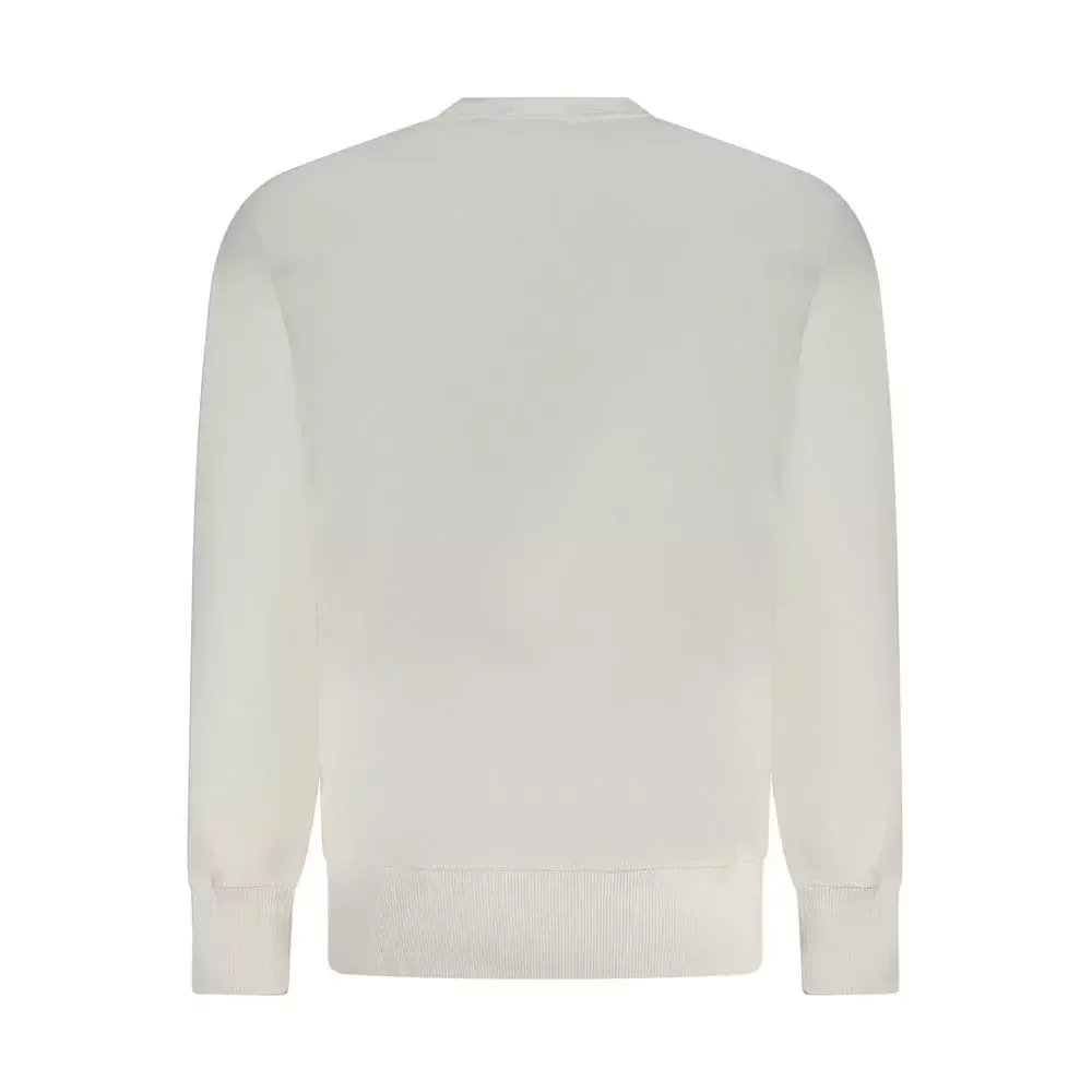 Crew Neck Sweatshirt - White / XL
