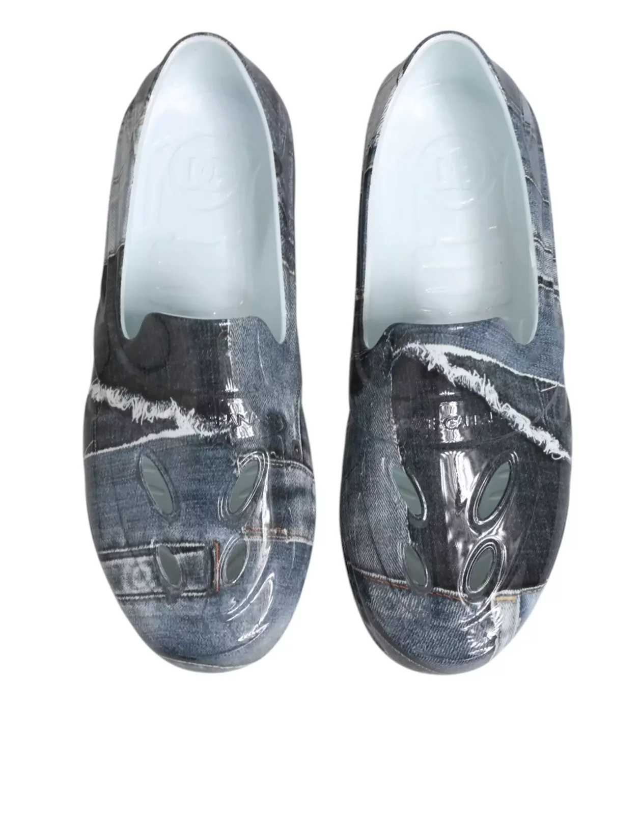 Rubber Low Top Sneakers - Multicolor / EU44/US11