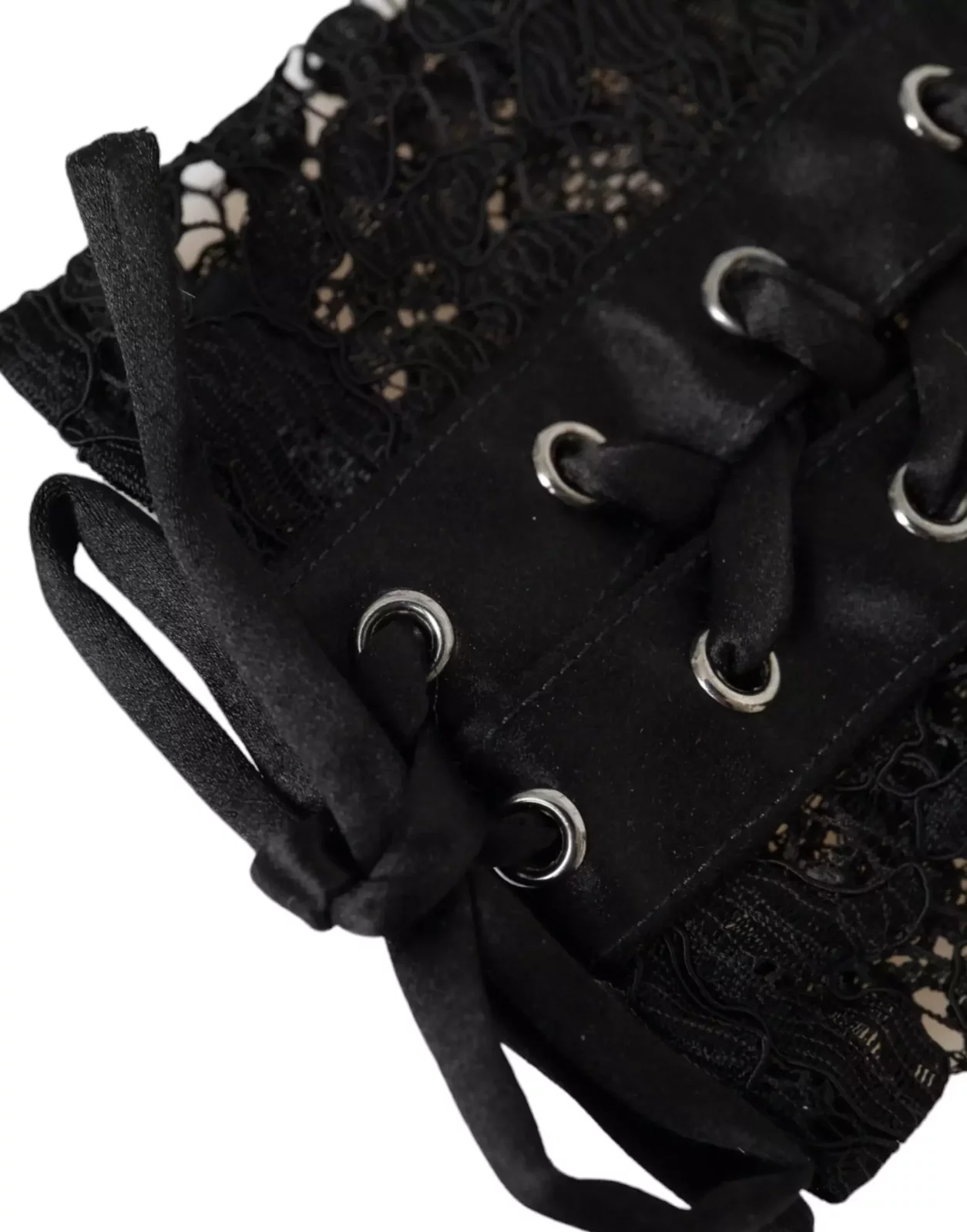 Lace Long Gloves ModelLace - Black / 7.5|S