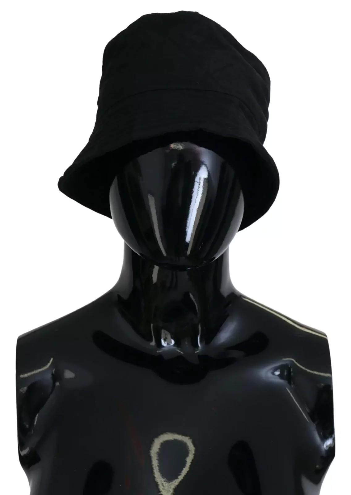 Quilted Bucket Hat - Black / 57 cm|S