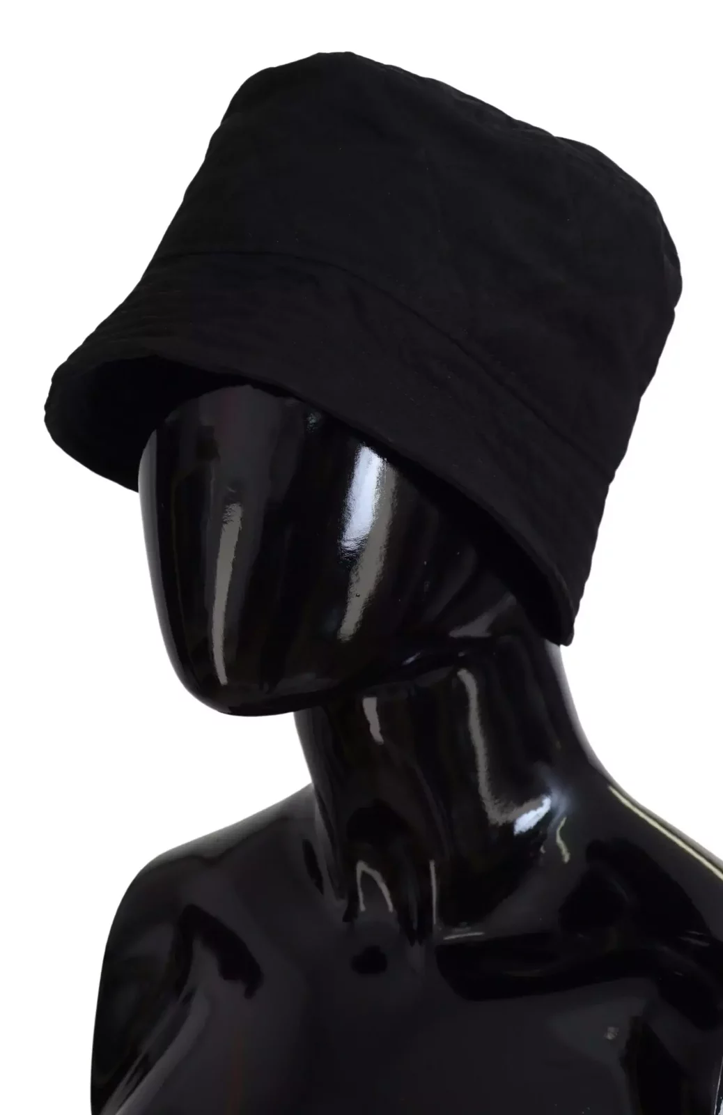 Quilted Bucket Hat - Black / 57 cm|S