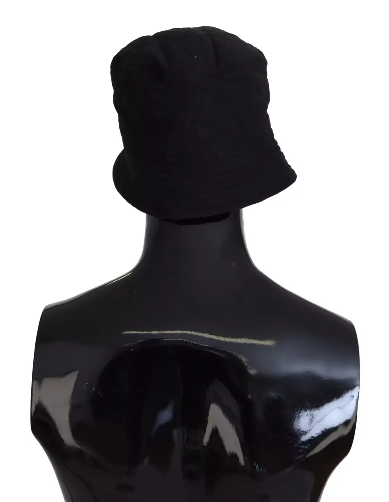 Quilted Bucket Hat - Black / 57 cm|S