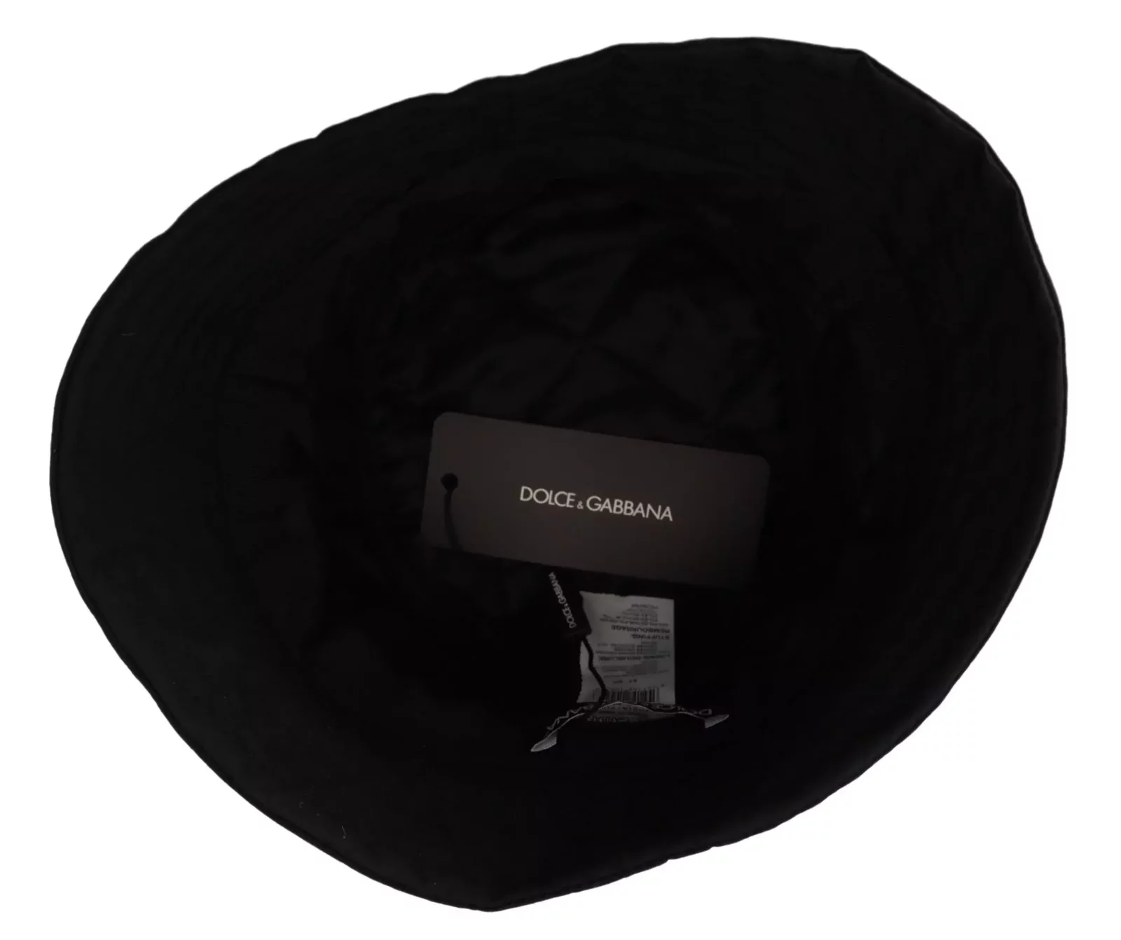 Quilted Bucket Hat - Black / 57 cm|S