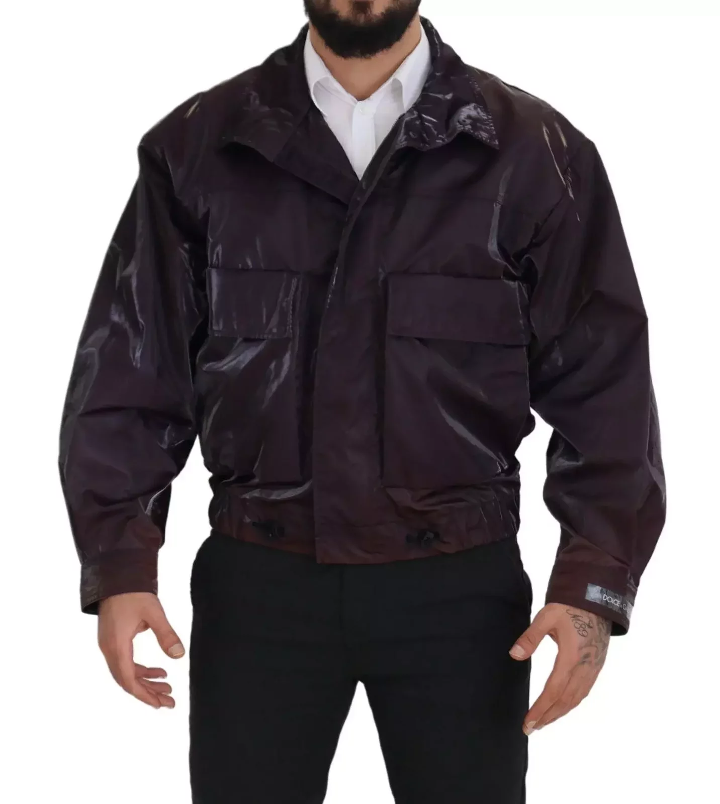 Lightweight Nylon Jacket - Purple / XS