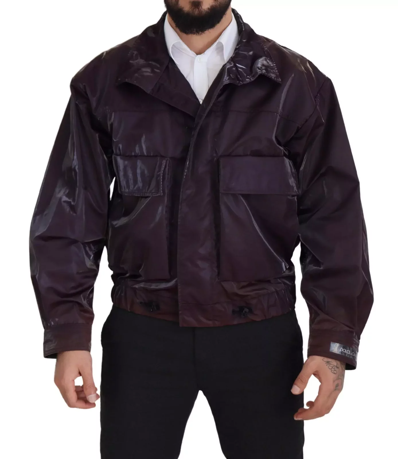 Lightweight Nylon Jacket - Purple / L