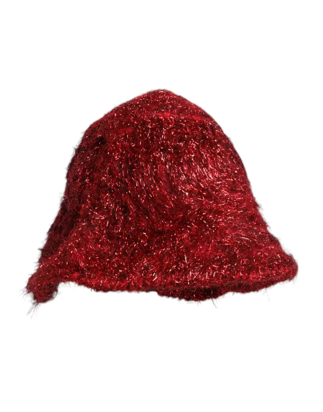 Red Sparkle Bucket Hat - Red / 58 cm|M