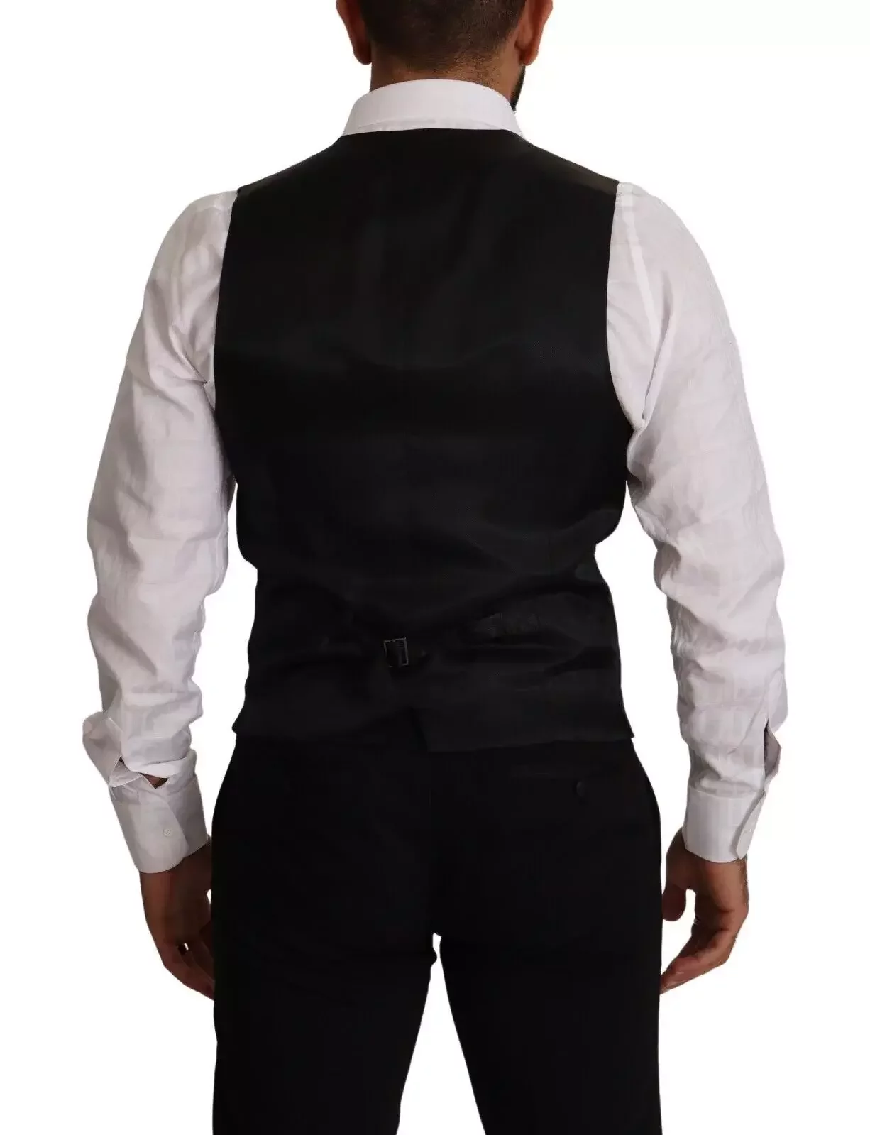 Classic Fit Pinstripe Vest - Blue / IT48 | M