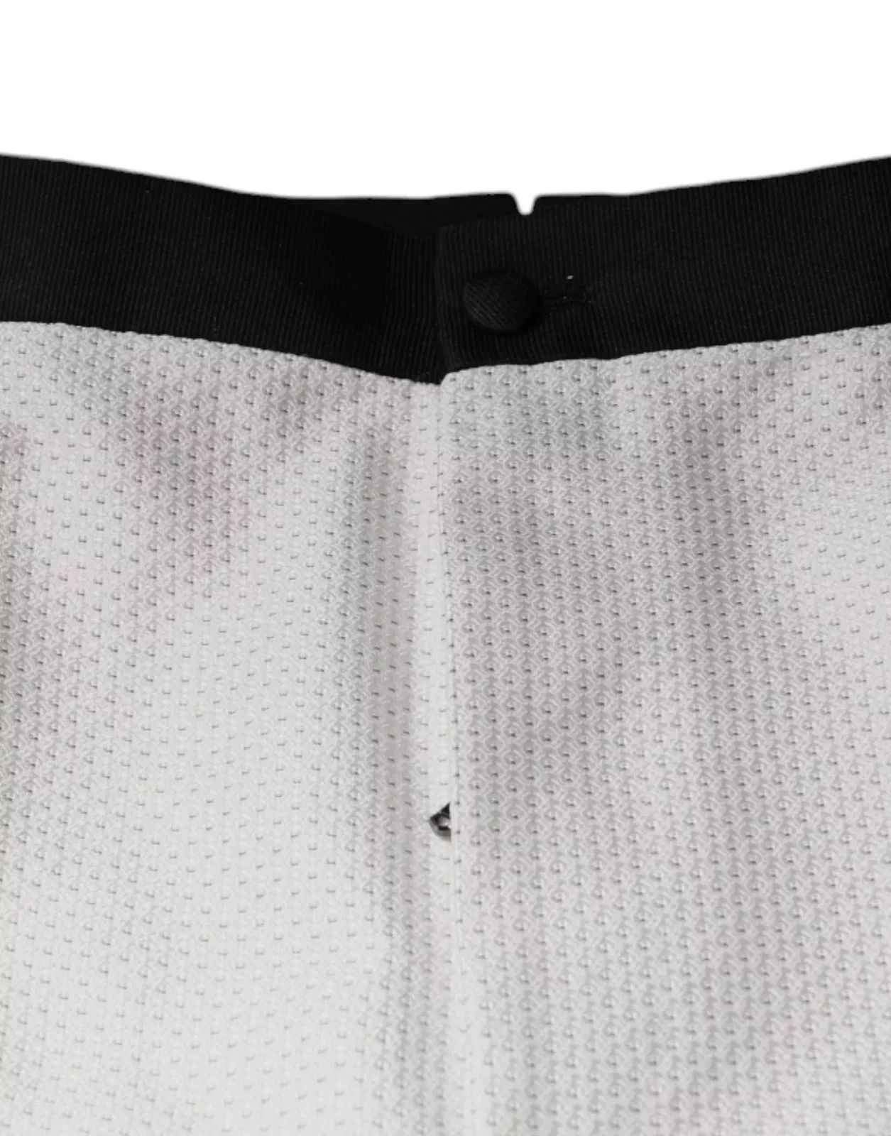 Slim Fit Trousers Side Stripe - White / IT54 | XL