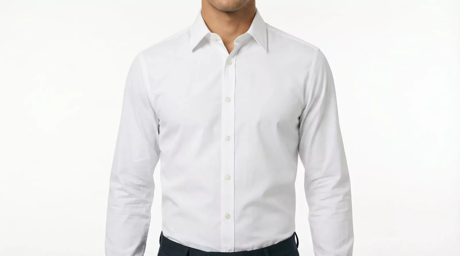 Cotton Formal Dress Shirt - Sure go ahead with the description. / IT39 | S