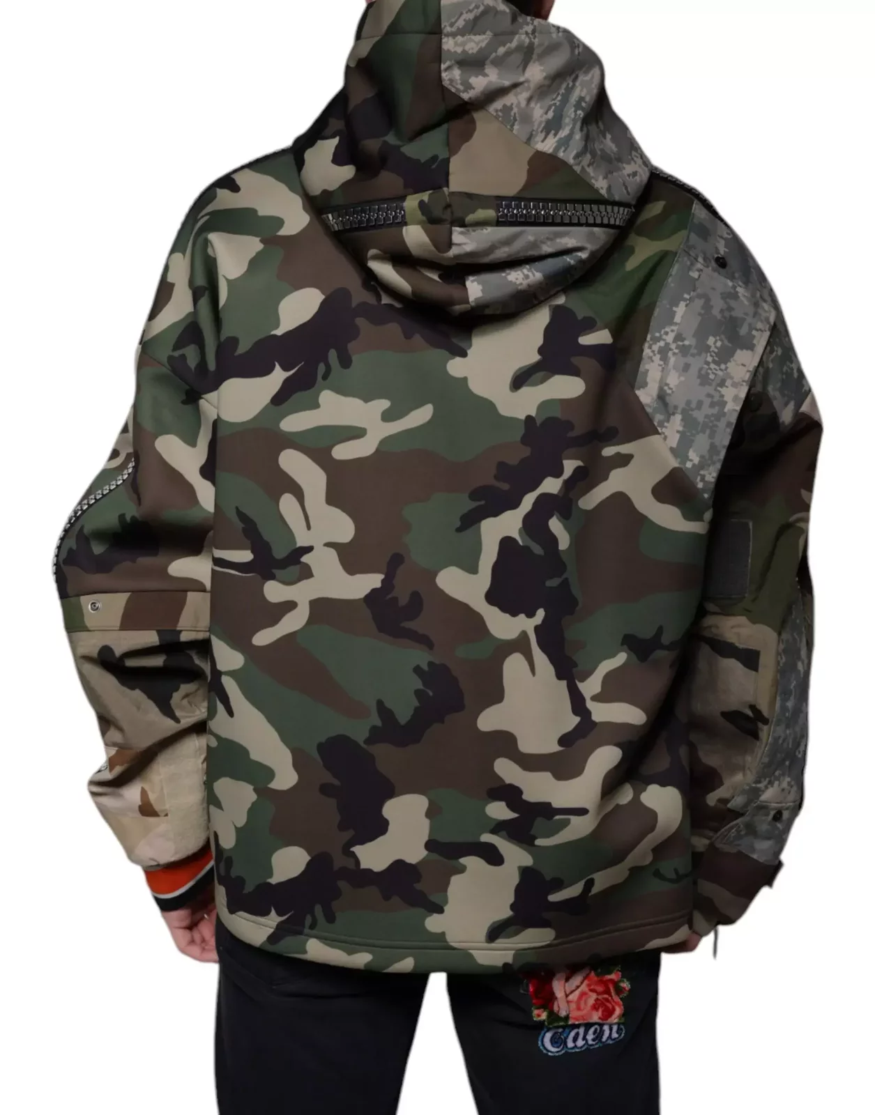 Camo Print Hoodie TSH87084 - Multicolor / IT54 | XL