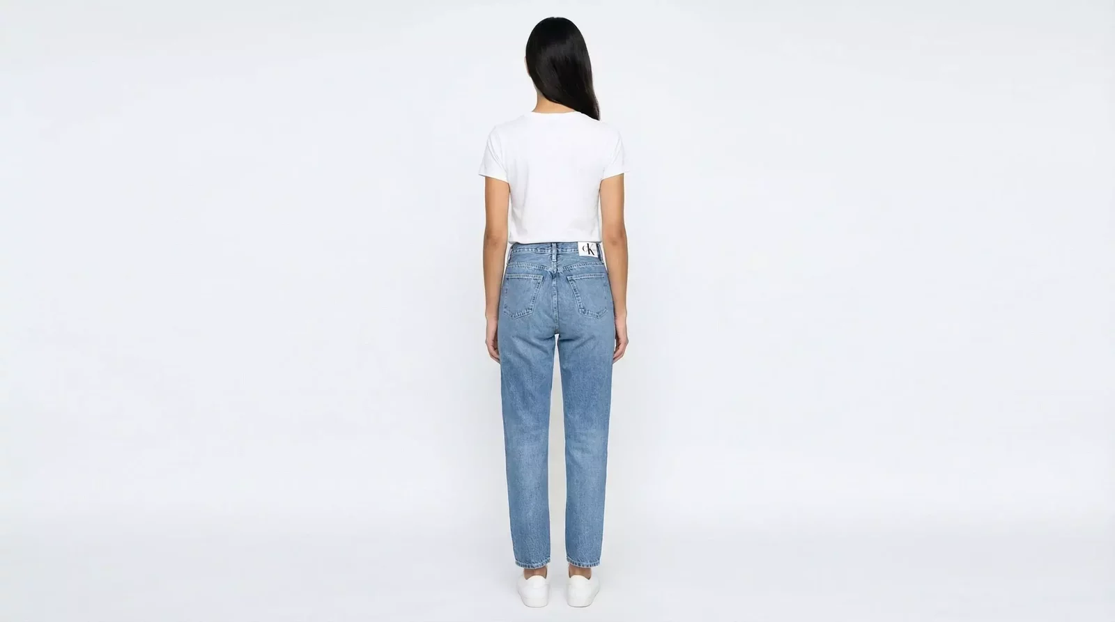 90s Straight Jeans Classic Fit - Light Blue / 25 L28