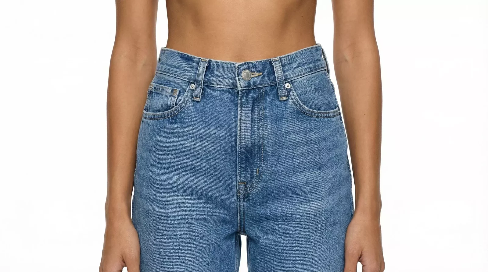 90s Straight Jeans Classic Fit - Light Blue / 25 L28
