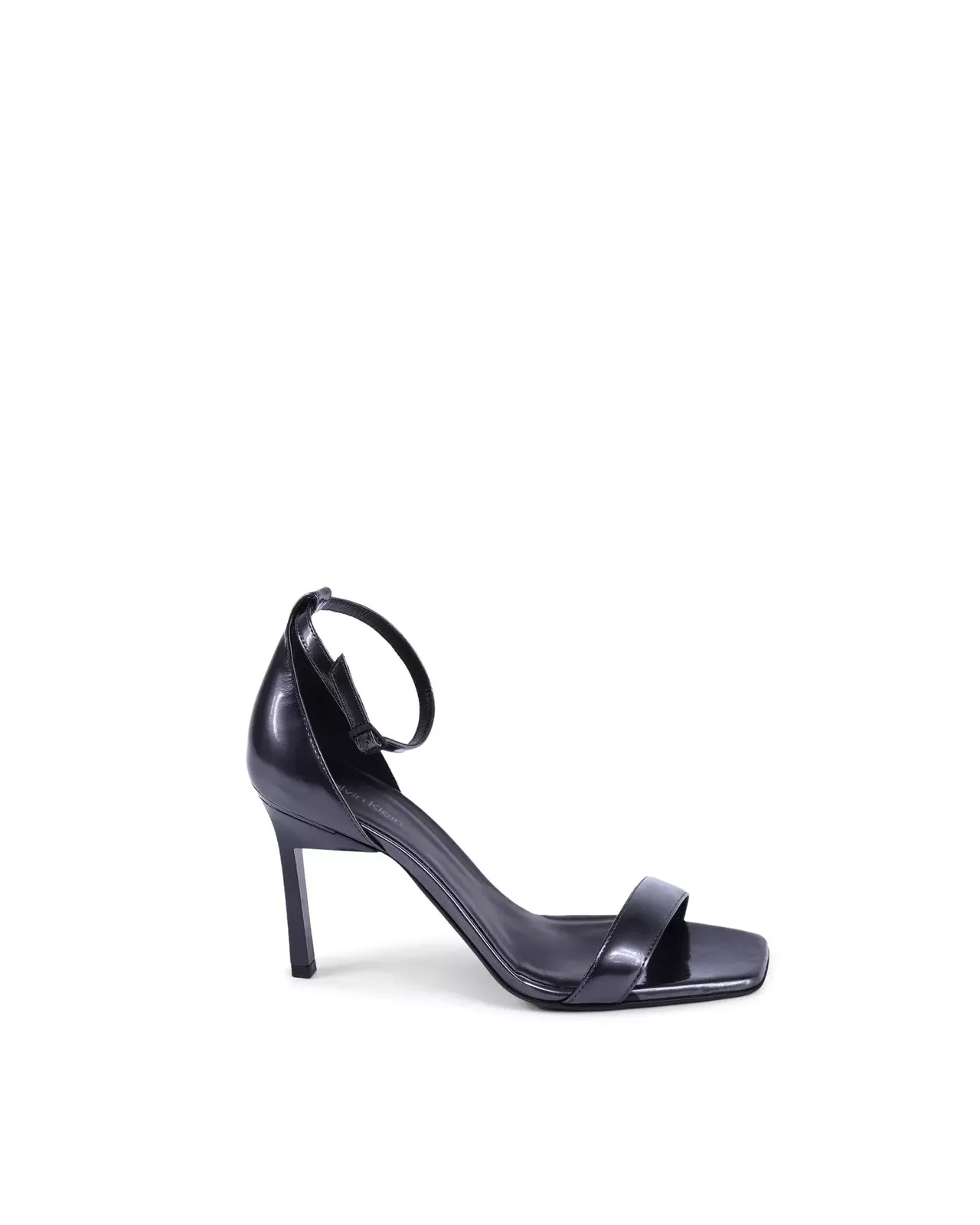 Leather Italian Sandal - Black / 41 EU