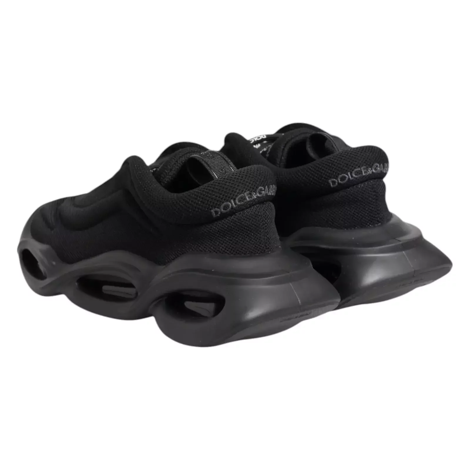 Slip On Low Top Wave Sneakers - Black / EU39/US8.5