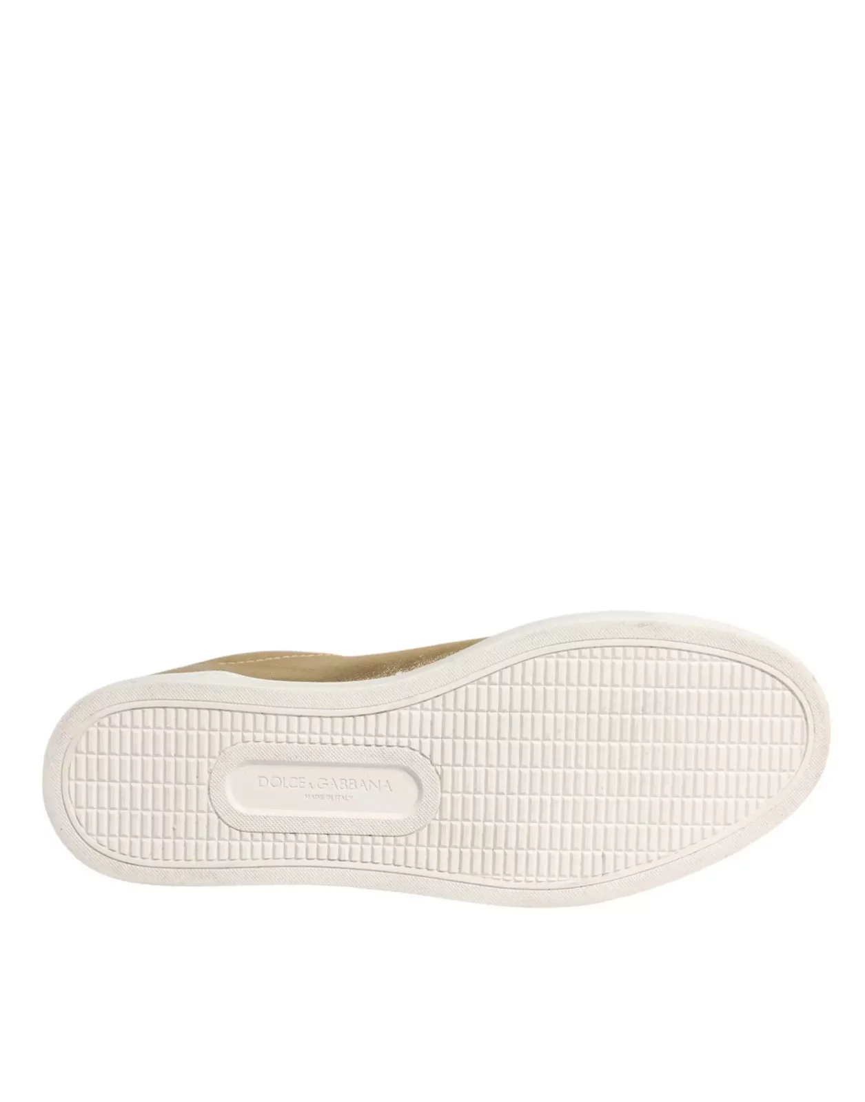 Leather LowTop Sneakers - Gold / EU41.5/US8.5