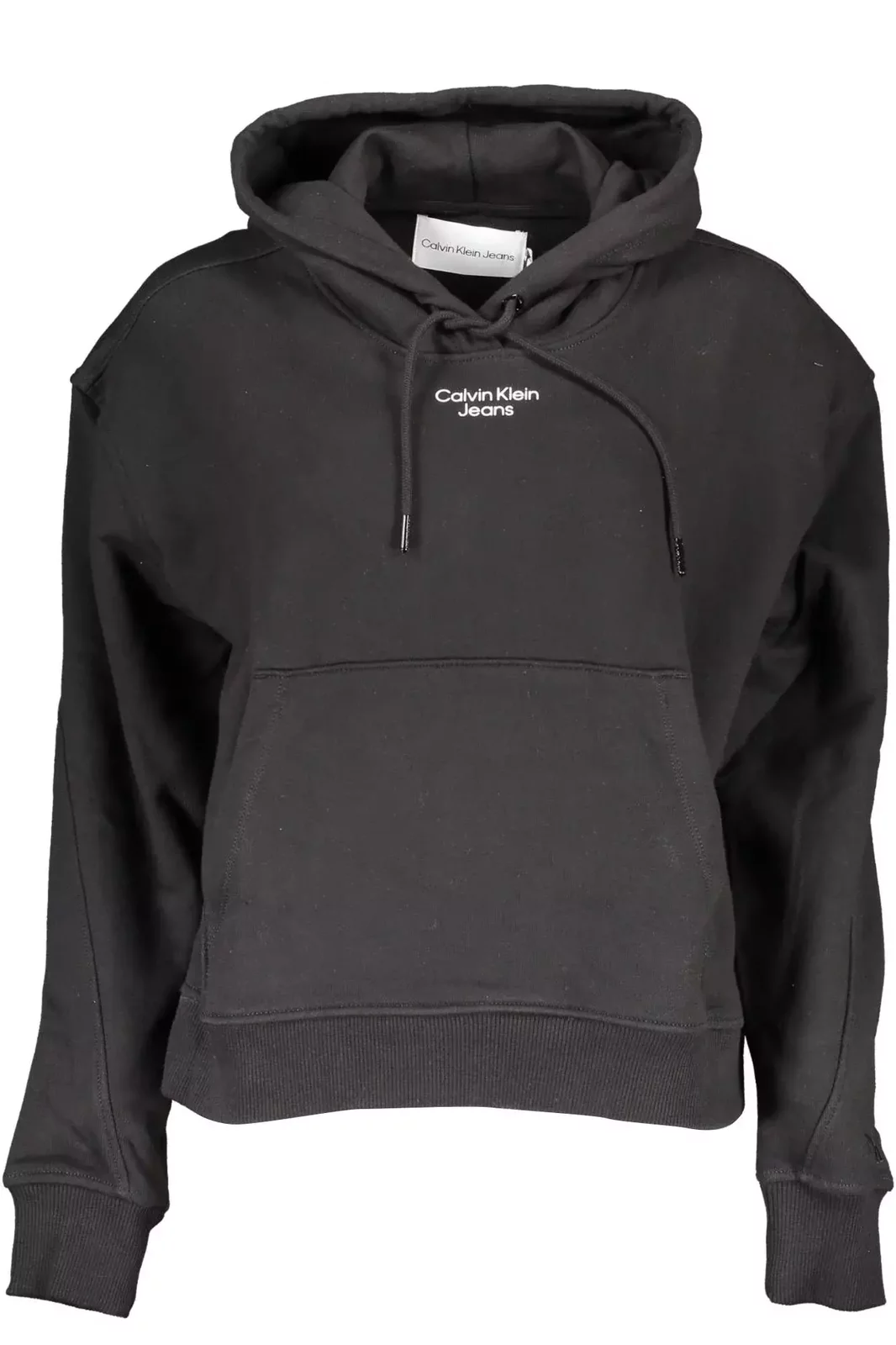 Cropped Hoodie Model13155 - Black / XL