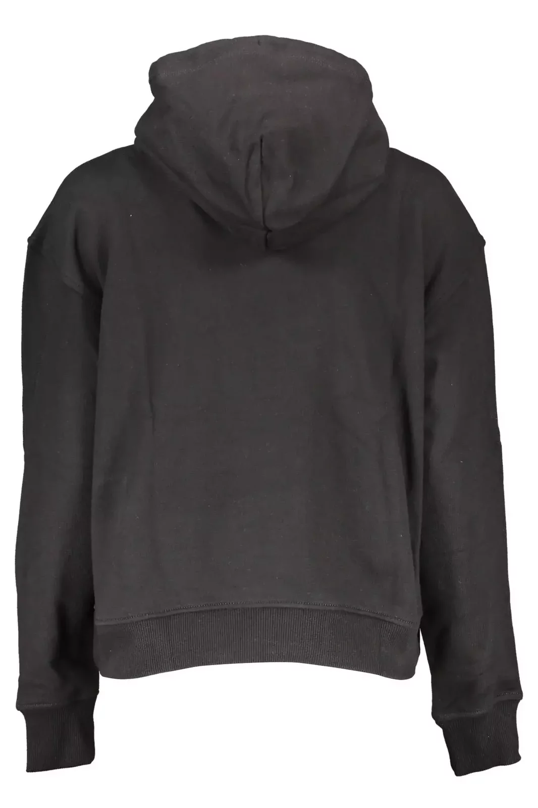 Cropped Hoodie Model13155 - Black / XL
