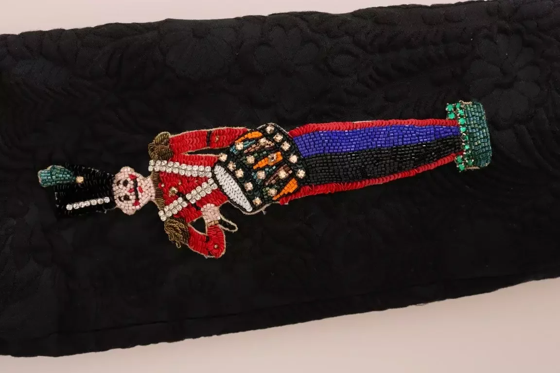 Cropped Blazer Toy Soldier Detail - Black / IT42|M