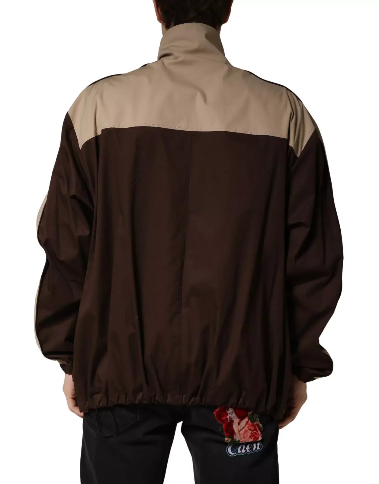 Dolce & Gabbana Colorblock Track Jacket - Brown / IT50 | L