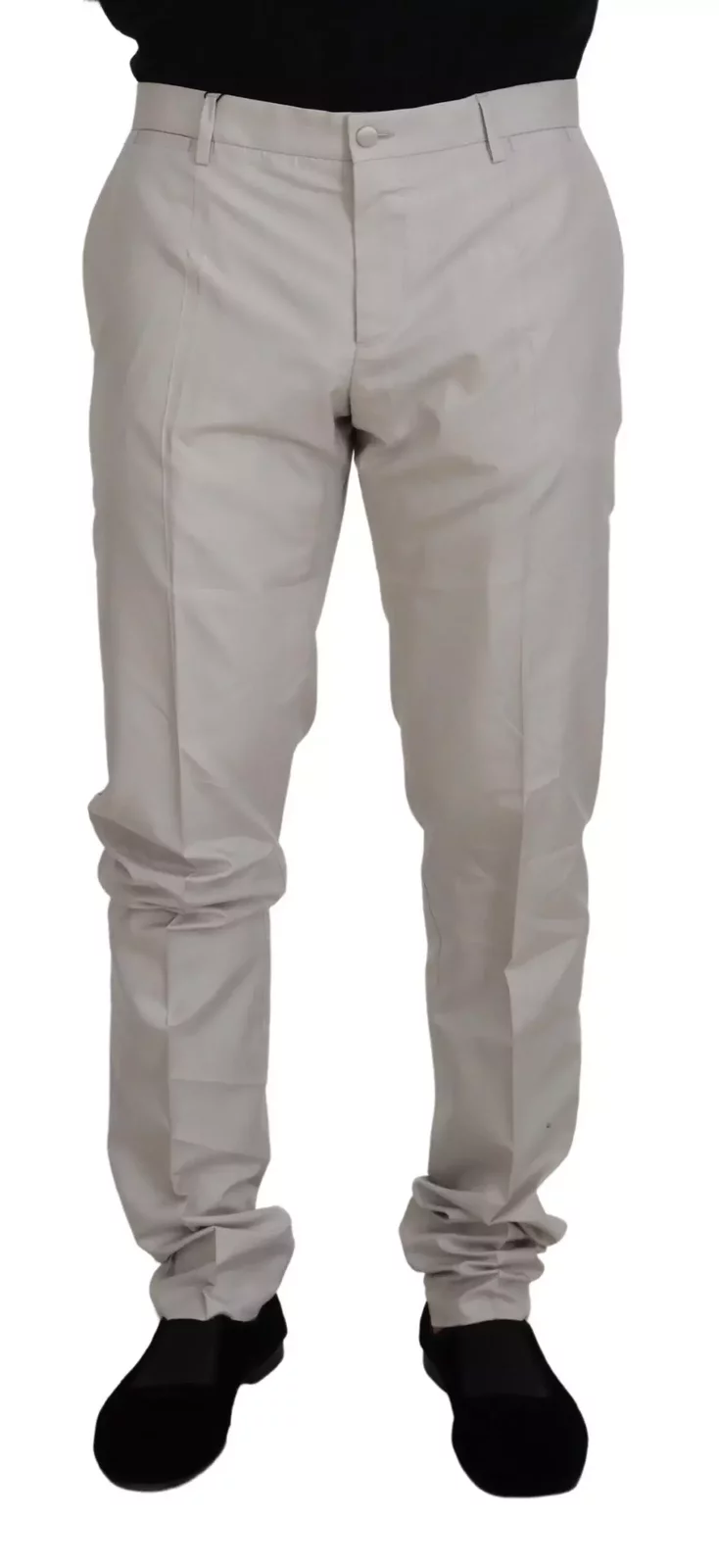 Trousers Solid Light Grey - Off White / IT54 | XL