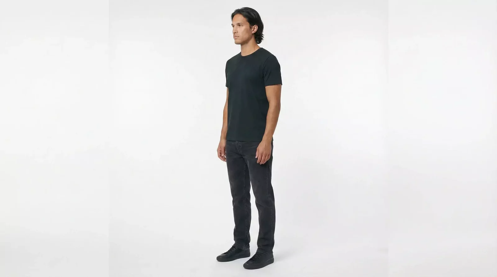 Straight Leg Jeans - Black / IT56 | XXL