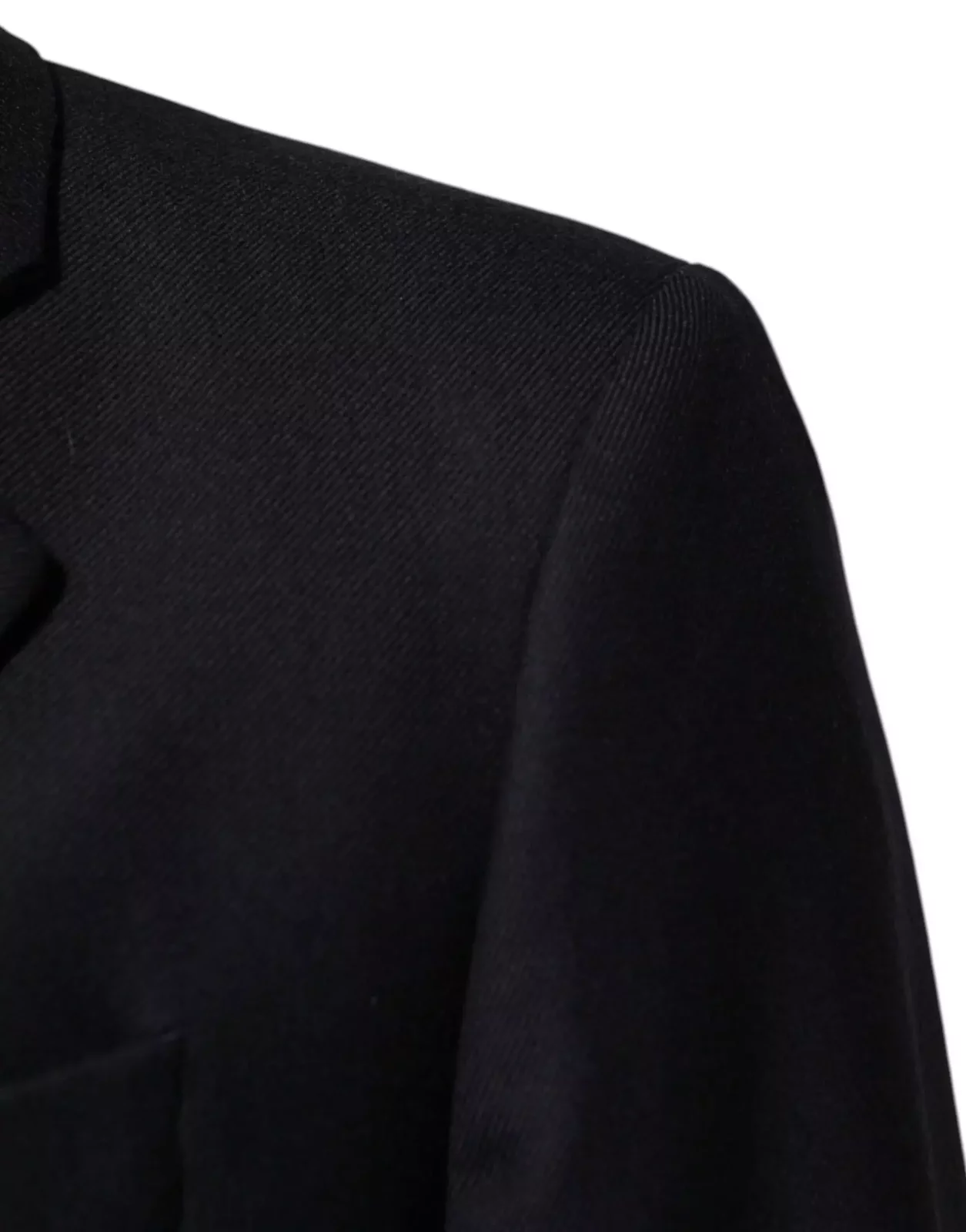 Wool Jacket Coat Blazer Suit - Blue / IT50 | L