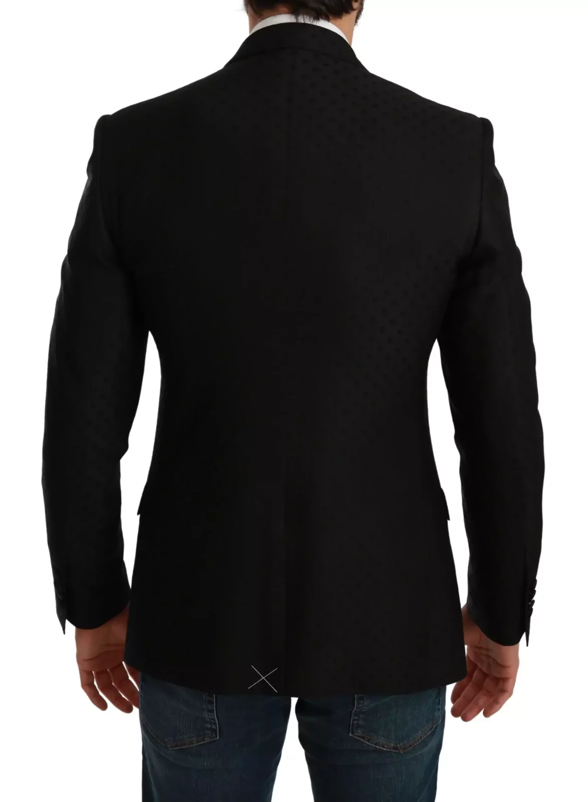 Black Notch Lapel Blazer - Black / IT46 | S