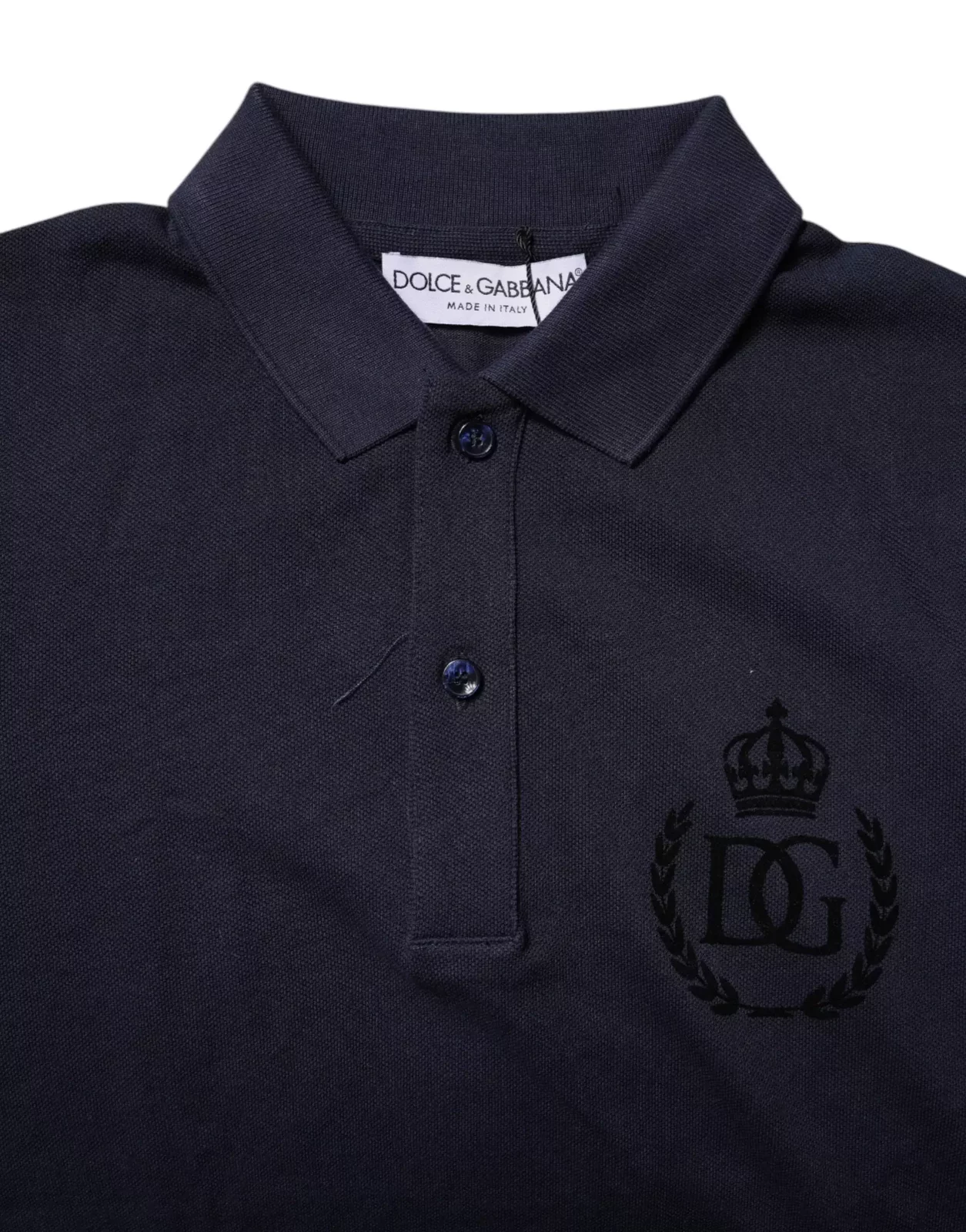 Polo Shirt Embroidered Logo - Blue / IT44 | XS