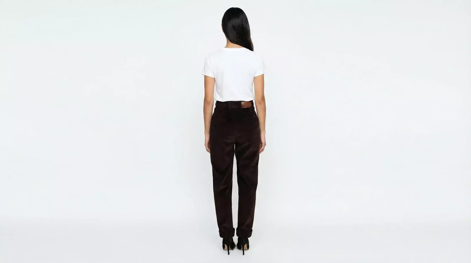 Corduroy Trousers Brown - Bordeaux / IT40|S